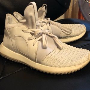 Adidas White Tubulars very flexible with prices